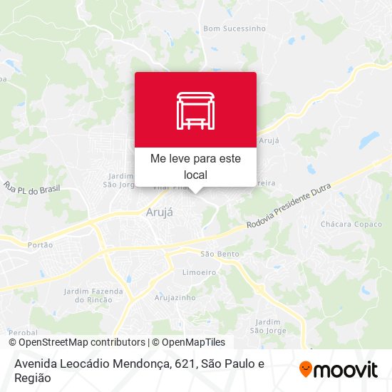 Avenida Leocádio Mendonça, 621 mapa