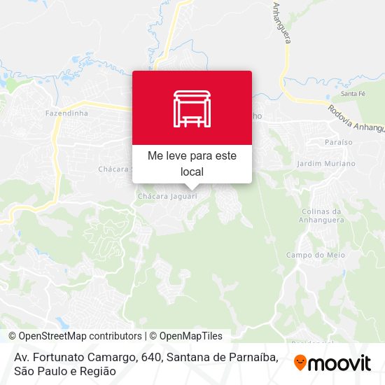 Av. Fortunato Camargo, 640, Santana de Parnaíba mapa
