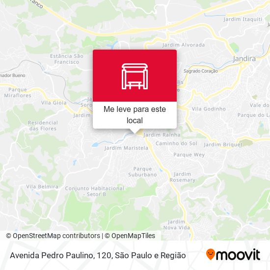 Avenida Pedro Paulino, 120 mapa