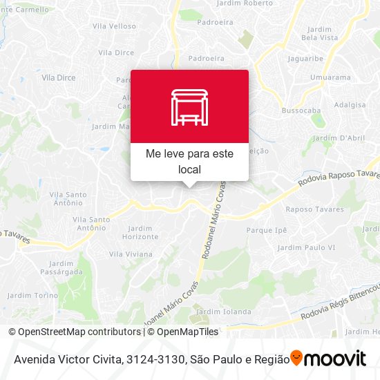 Avenida Victor Civita, 3124-3130 mapa