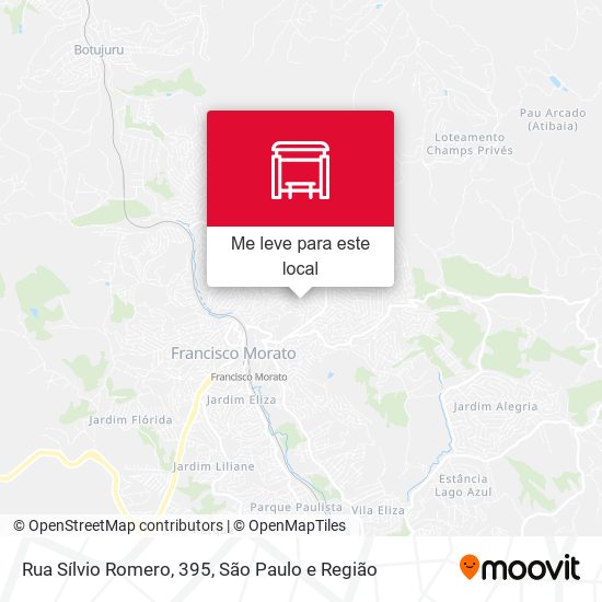 Rua Sílvio Romero, 395 mapa