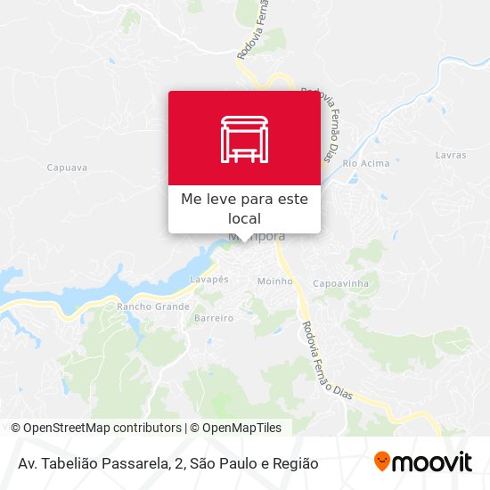 Av. Tabelião Passarela, 2 mapa