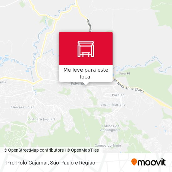 Pró-Polo Cajamar mapa