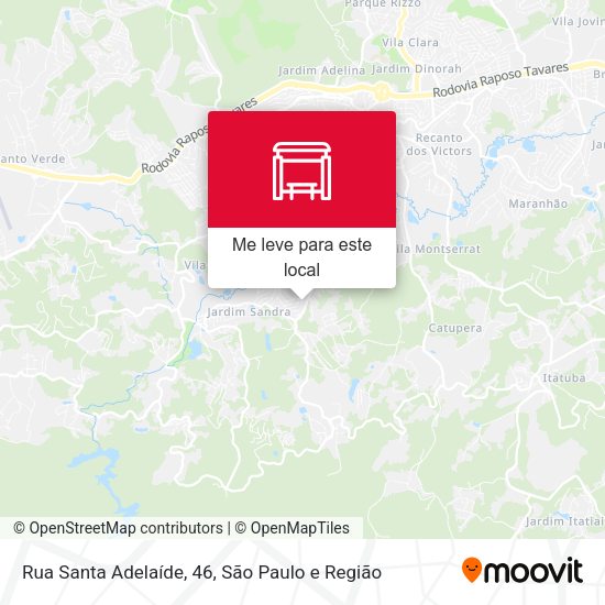 Rua Santa Adelaíde, 46 mapa