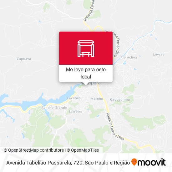 Avenida Tabelião Passarela, 720 mapa