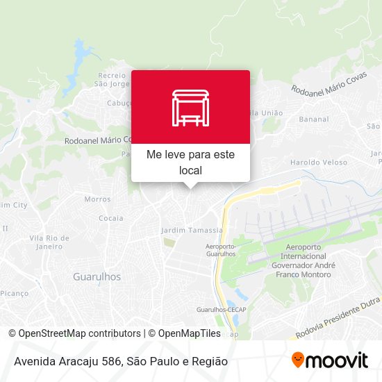 Avenida Aracaju 586 mapa