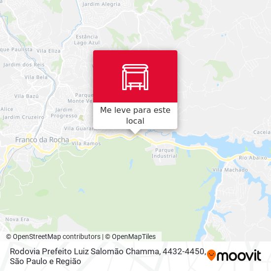 Rodovia Prefeito Luiz Salomão Chamma, 4432-4450 mapa