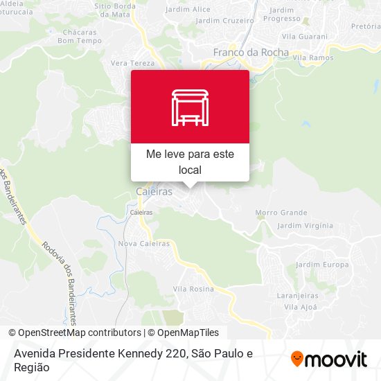 Avenida Presidente Kennedy 220 mapa