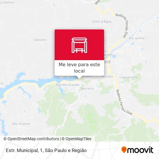 Estr. Municipal, 1 mapa