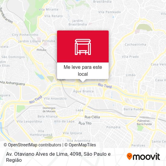 Av. Otaviano Alves de Lima, 4098 mapa