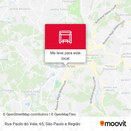 Rua Paulo do Vale, 65 mapa