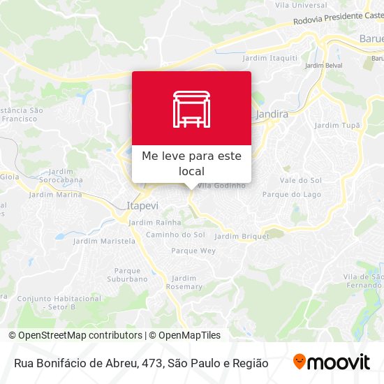 Rua Bonifácio de Abreu, 473 mapa