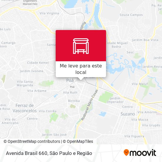 Avenida Brasil 660 mapa