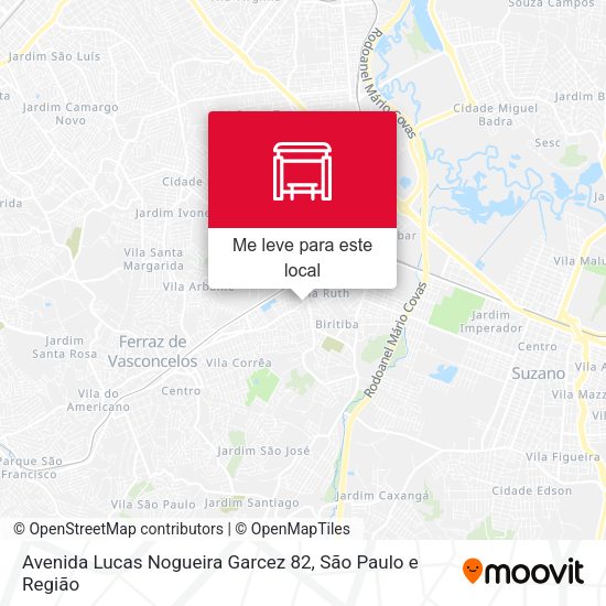 Avenida Lucas Nogueira Garcez 82 mapa