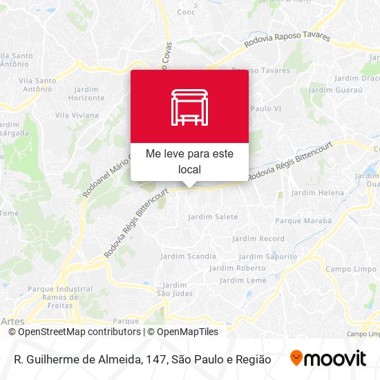 R. Guilherme de Almeida, 147 mapa