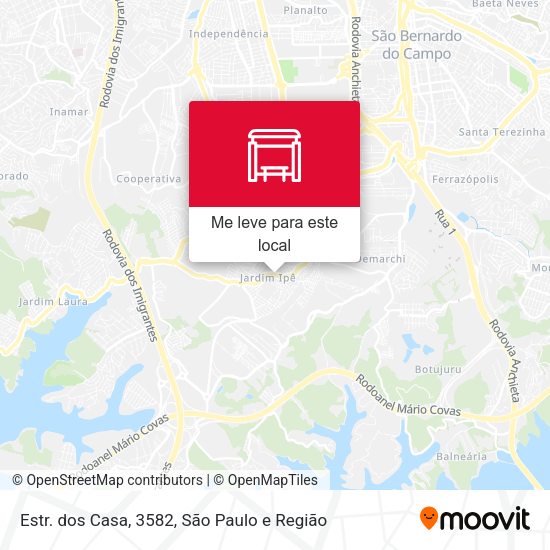 Estr. dos Casa, 3582 mapa