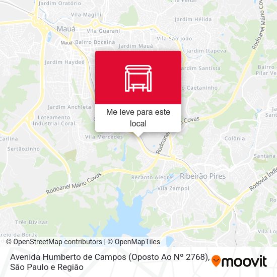 Avenida Humberto de Campos (Oposto Ao Nº 2768) mapa