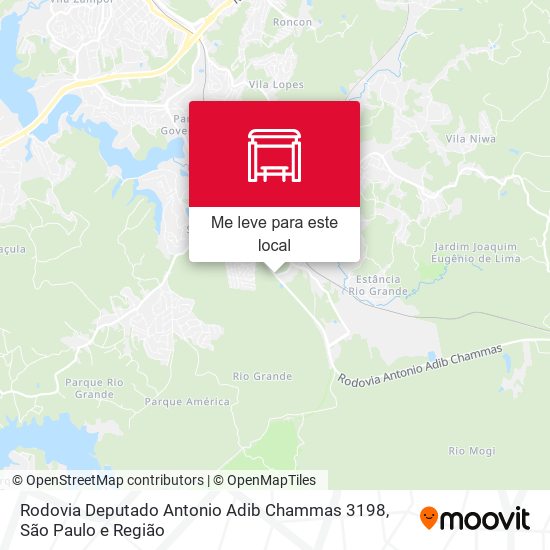 Rodovia Deputado Antonio Adib Chammas 3198 mapa
