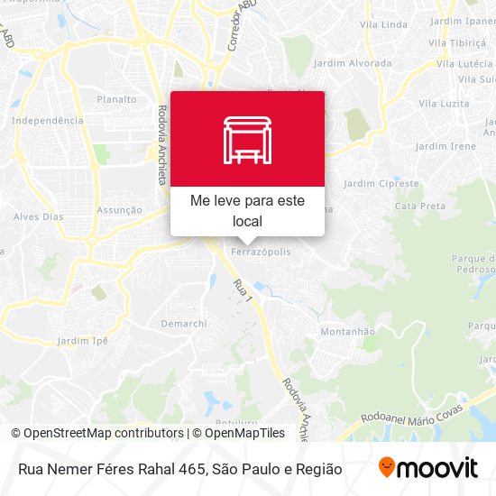 Rua Nemer Féres Rahal 465 mapa