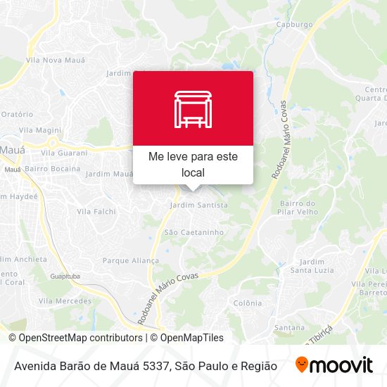 Avenida Barão de Mauá 5337 mapa