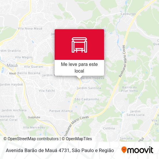 Avenida Barão de Mauá 4731 mapa