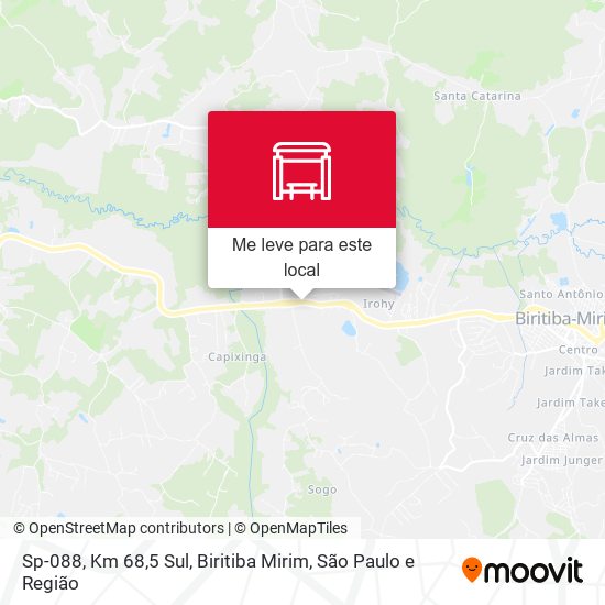Sp-088, Km 68,5 Sul, Biritiba Mirim mapa