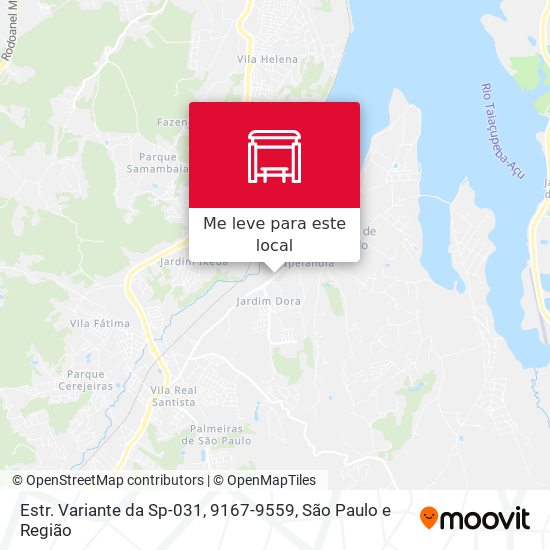 Estr. Variante da Sp-031, 9167-9559 mapa