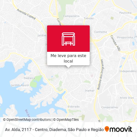 Av. Alda, 2117 - Centro, Diadema mapa
