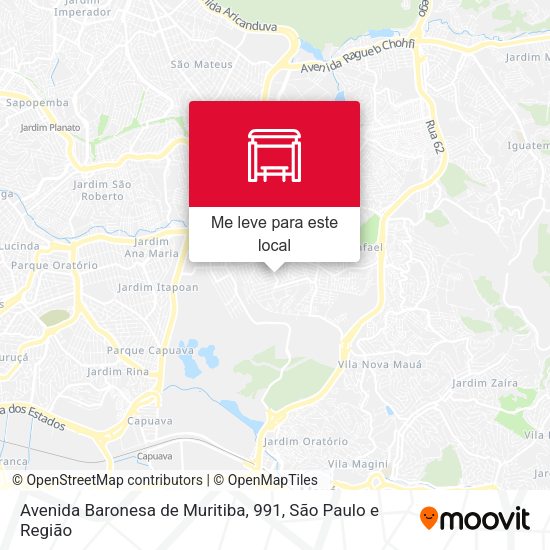 Avenida Baronesa de Muritiba, 991 mapa