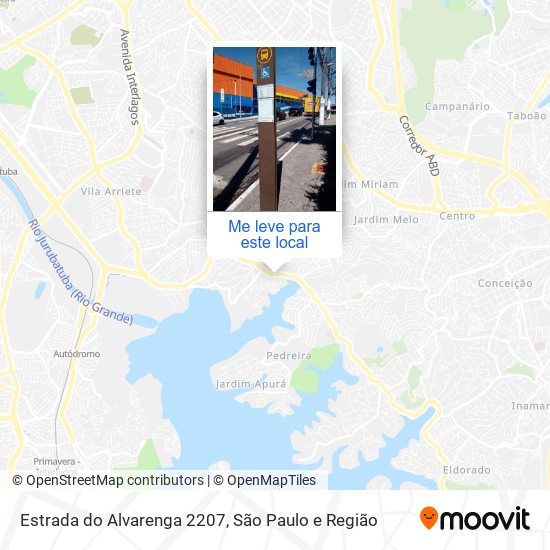 Estrada do Alvarenga 2207 mapa