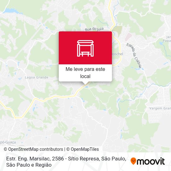 Estr. Eng. Marsilac, 2586 - Sítio Represa, São Paulo mapa