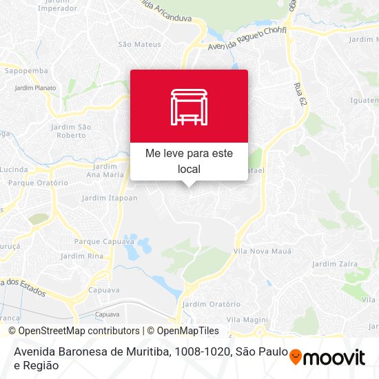 Avenida Baronesa de Muritiba, 1008-1020 mapa