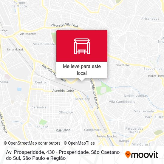 Av. Prosperidade, 430 - Prosperidade, São Caetano do Sul mapa
