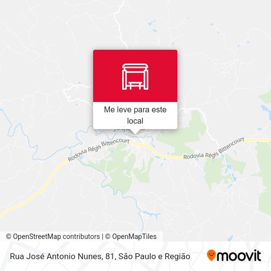 Rua José Antonio Nunes, 81 mapa