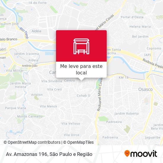 Av. Amazonas 196 mapa