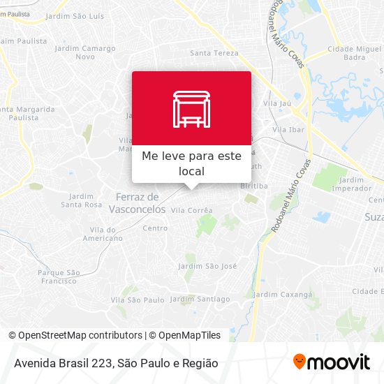 Avenida Brasil 223 mapa