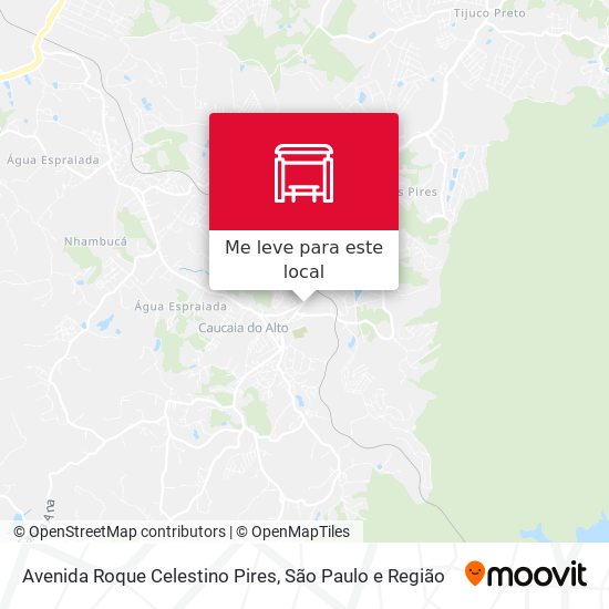 Avenida Roque Celestino Pires mapa