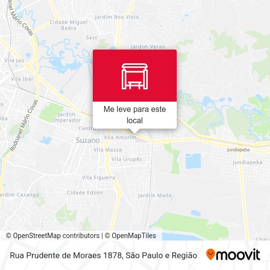 Rua Prudente de Moraes 1878 mapa