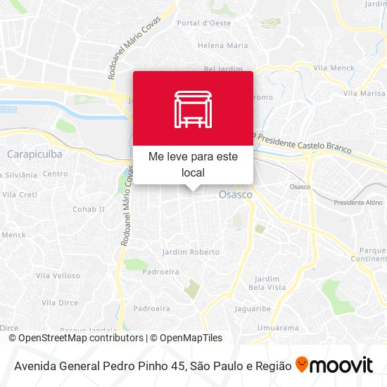 Avenida General Pedro Pinho 45 mapa