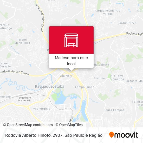Rodovia Alberto Hinoto, 2907 mapa