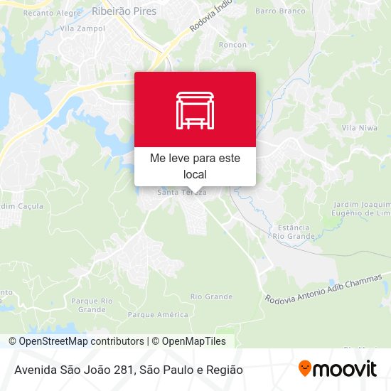 Avenida São João 281 mapa