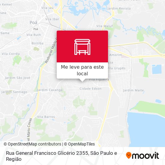Rua General Francisco Glicério 2355 mapa