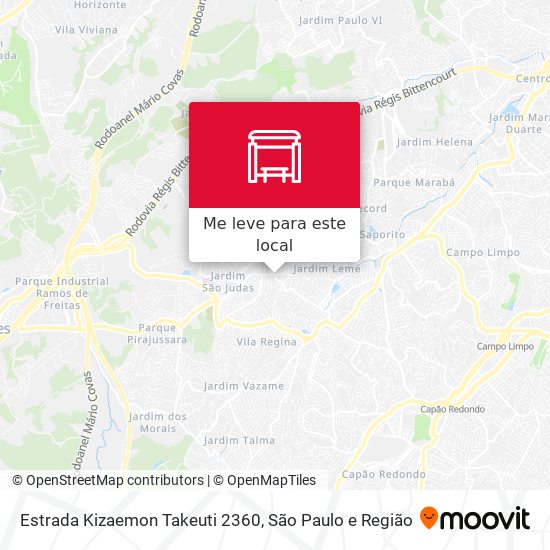 Estrada Kizaemon Takeuti 2360 mapa
