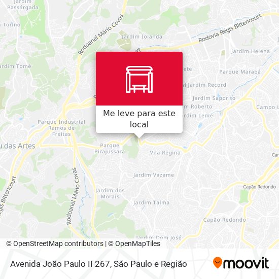 Avenida João Paulo II 267 mapa