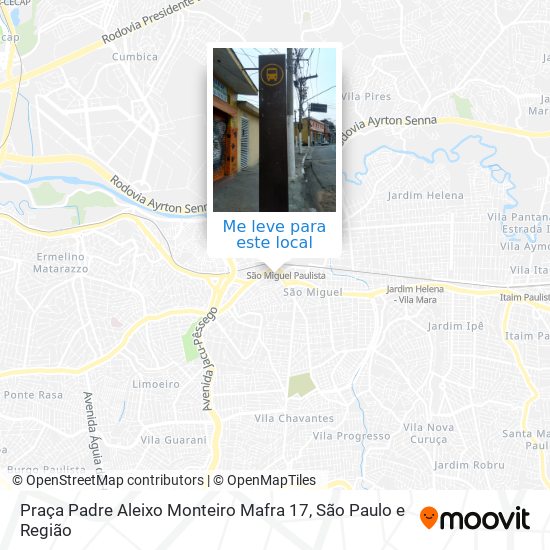 Praça Padre Aleixo Monteiro Mafra 17 mapa