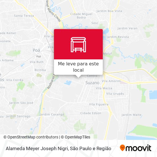 Alameda Meyer Joseph Nigri mapa
