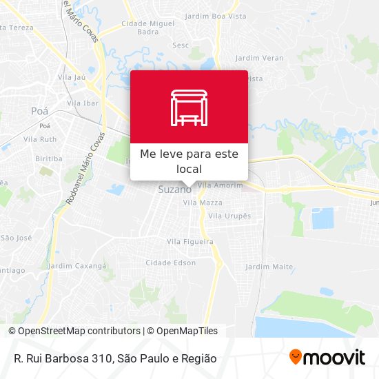 R. Rui Barbosa 310 mapa