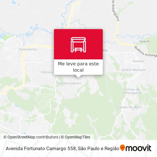 Avenida Fortunato Camargo 558 mapa