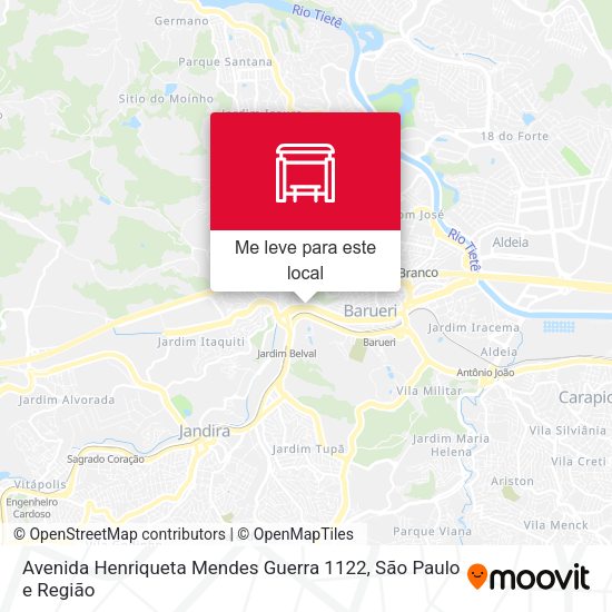 Avenida Henriqueta Mendes Guerra 1122 mapa