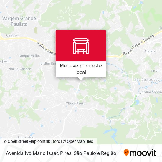 Avenida Ivo Mário Isaac Pires mapa